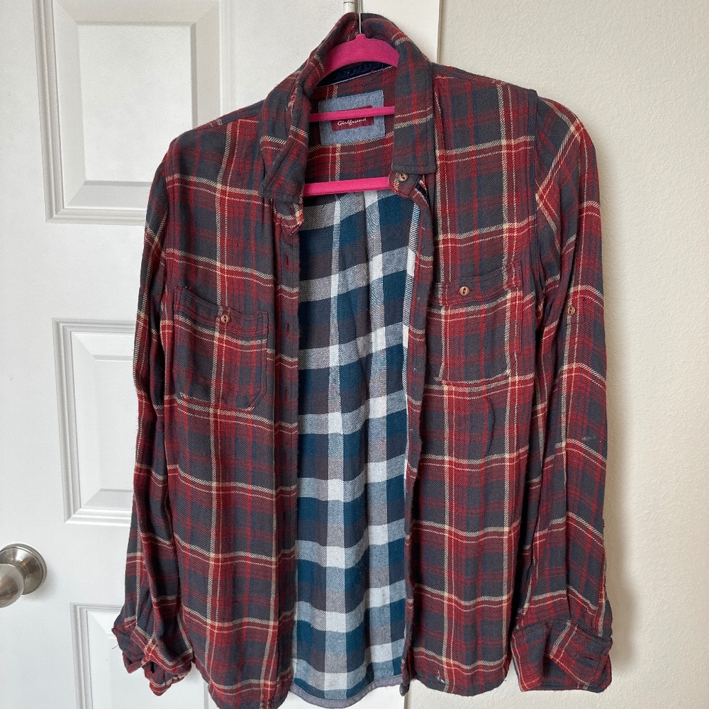 Anthropologie Button up flannel